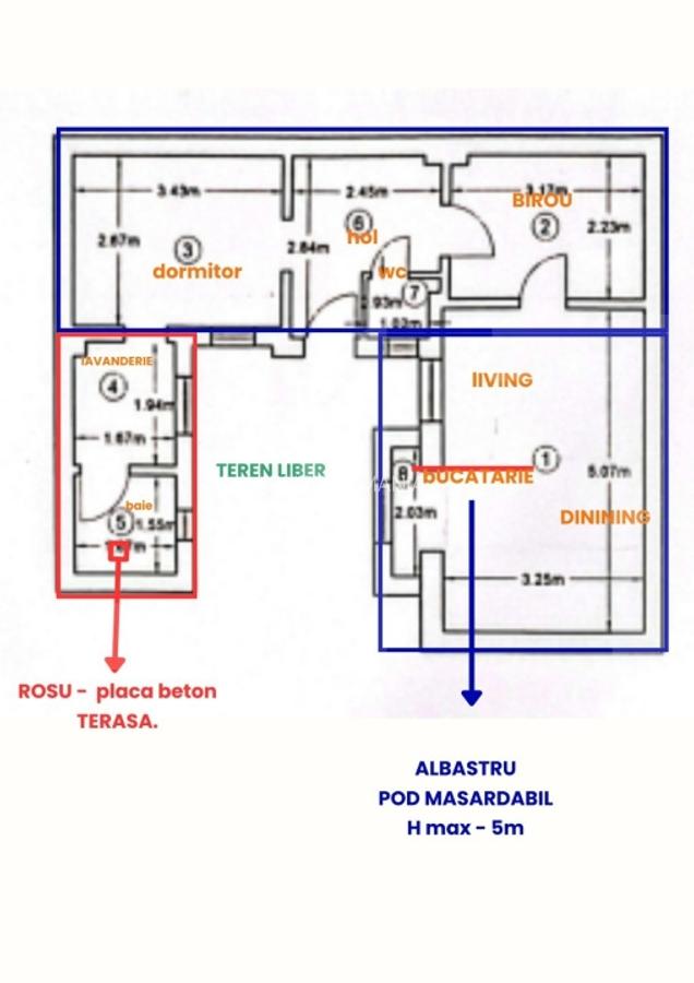 Casa 3 camere la cheie, cu teren si posibilitate mansardare - zona Carol - 20