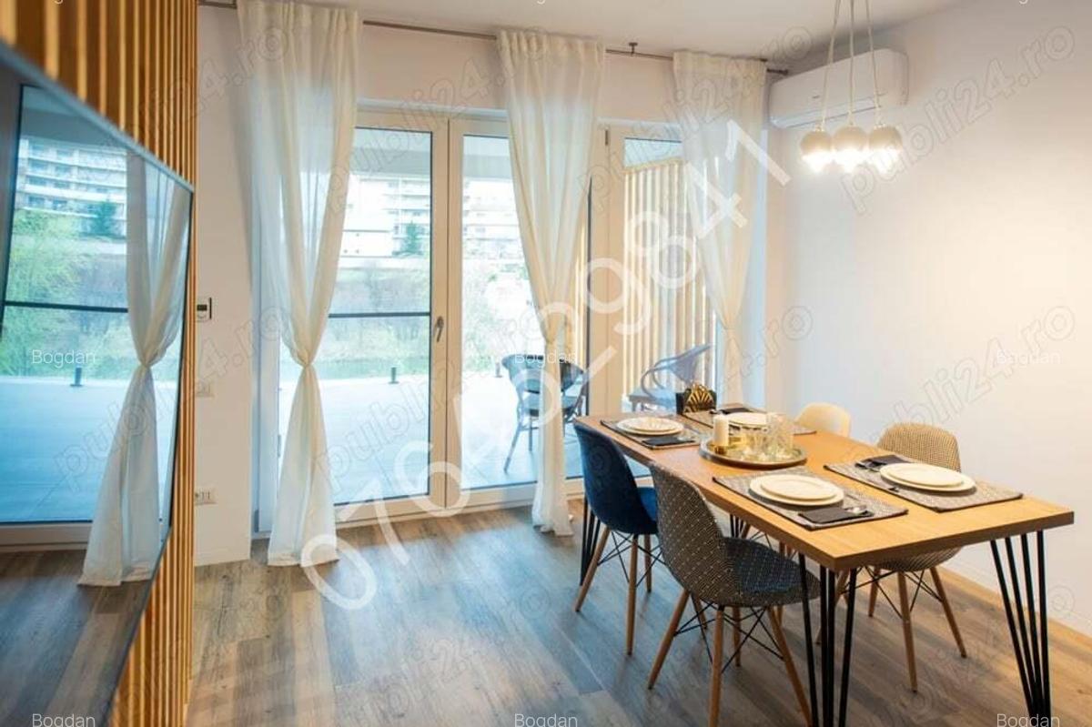 Inchiriez apt. LUX 2 cam. Pipera,Waterfront Residence,Str. Erou Serban Ion 38A, bloc 2020, parcare. - 4
