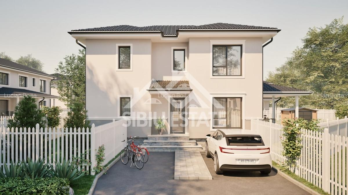 Casa individuala cu gradina generoasa - spatiu, lumina si functionalitate - 1 Casa individuala cu gradina generoasa - spatiu, lumina si functionalitate - 1