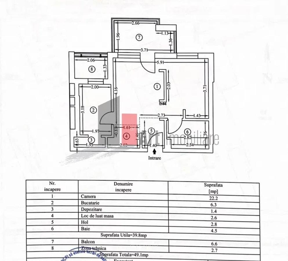 Bucurestii Noi Apartament (studio) cu 2 camere de vanzare in zona Bucurestii Noi - 7