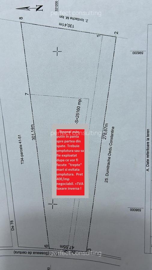 Centura Est, Glina, teren intravilan, deschidere Centura - 2