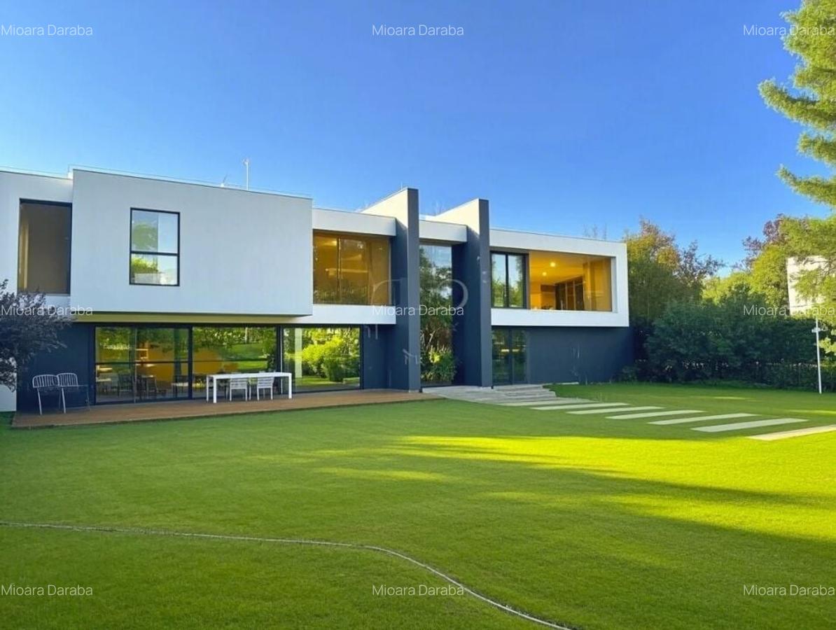 Villa with modern architecture, heated pool, 1000sqm yard, Iancu Nicolae area - 28