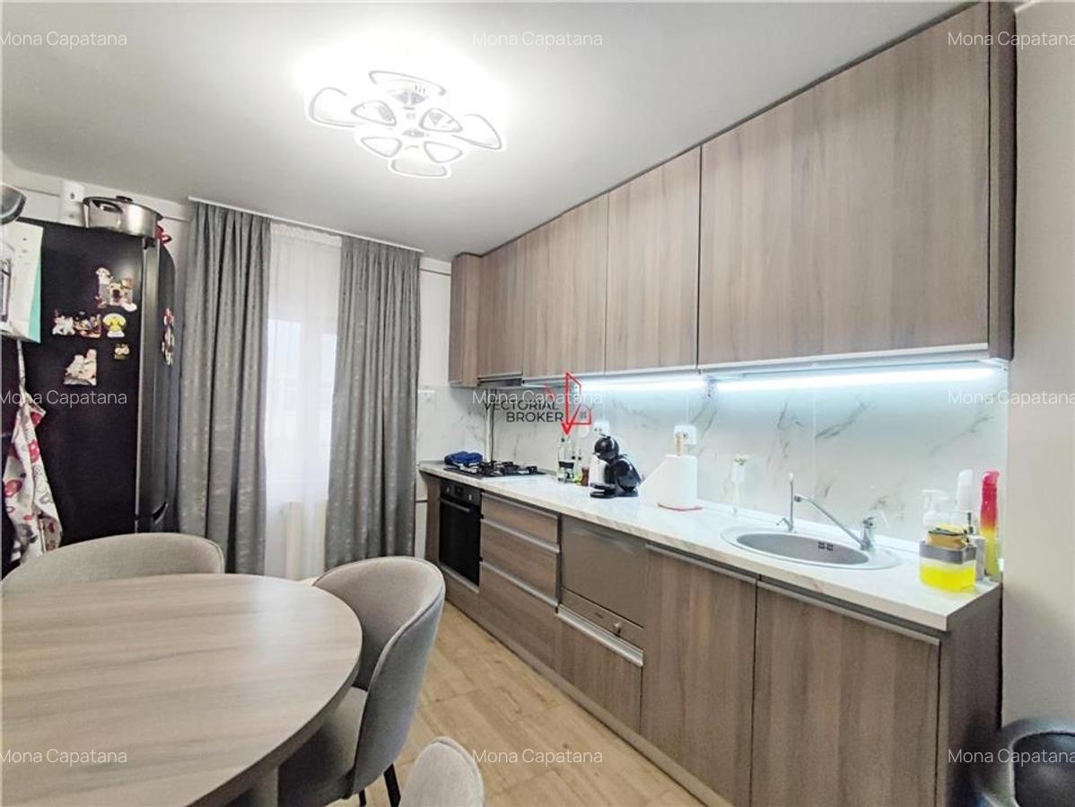 Apartament decomandat, hol H, 2 bai. 2 balcoane Colentina Maior V.Bacila - 19