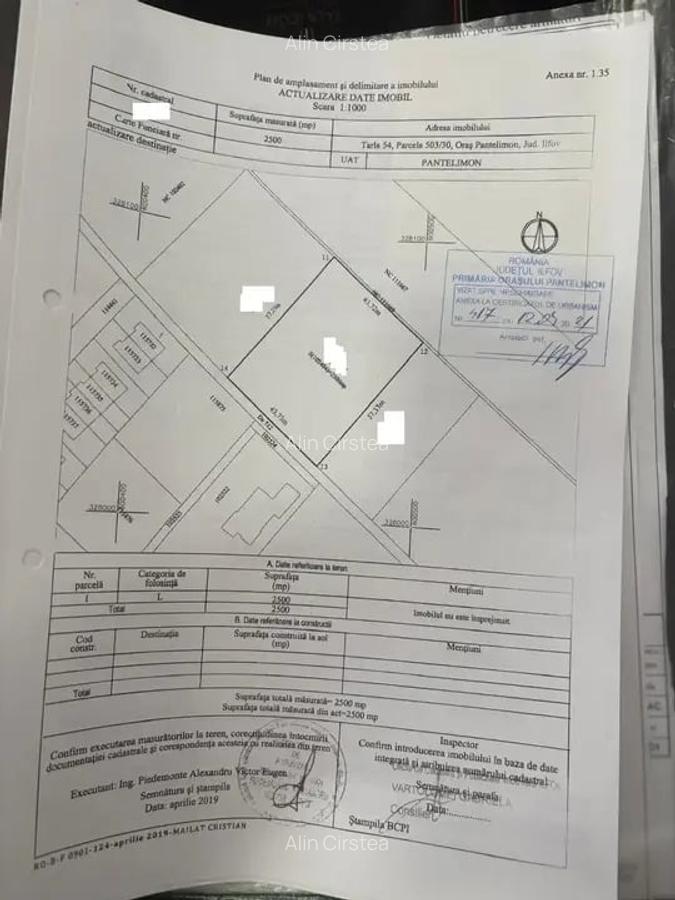 Oportunitate Teren Case Individuale sau Duplexuri Padurea Cernica 300m - 1