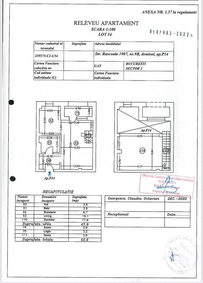 Apartament tip LOFT cu 2 zone, Colentina, imobil nou - 13