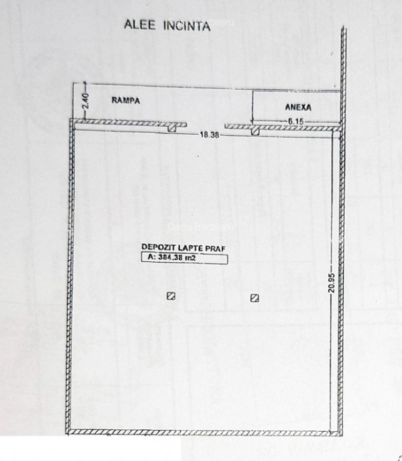 Zona Industriala, hala ideal DEPOZITARE 440 mp., platforma betonata . - 15