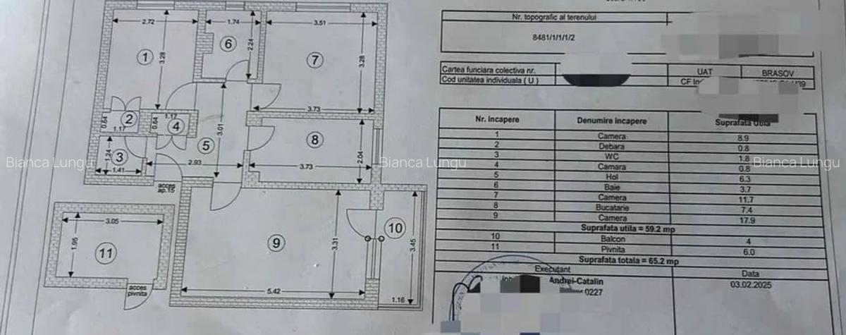 Apartament de 3 camere-Luminos-Florilor - 7