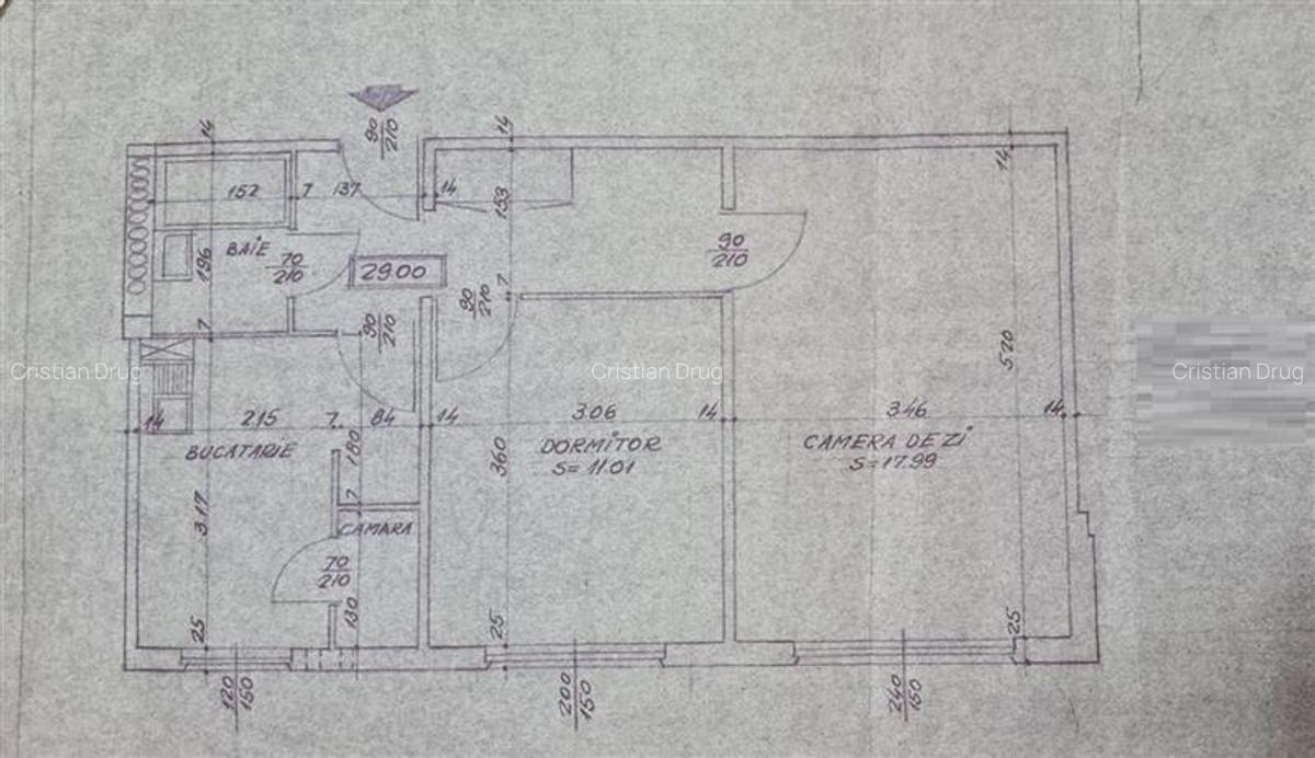 Apartament 2 camere 1 Decembrie 1918 - 9