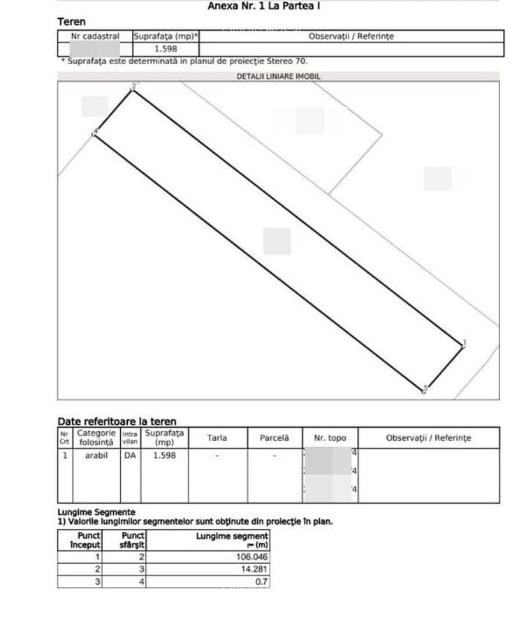 Teren 1 598 Mp De Vanzare, Panorama Superbă, Str Livezi, Sancrai - 3