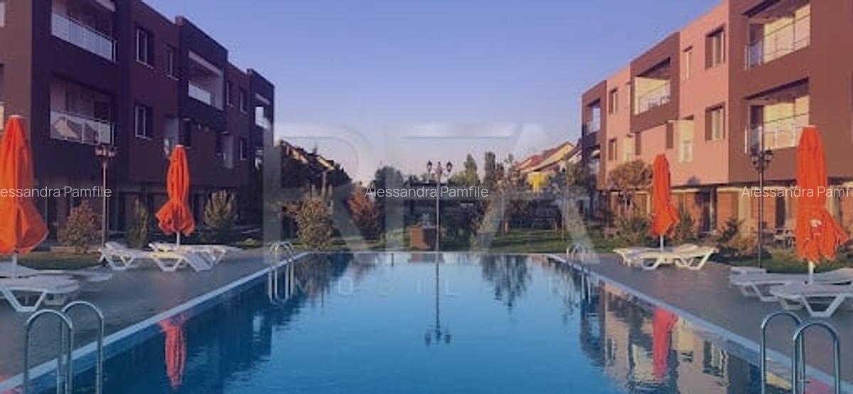Apartament cu 2 camere, parcare privata si acces la piscina in zona Otopeni - 1