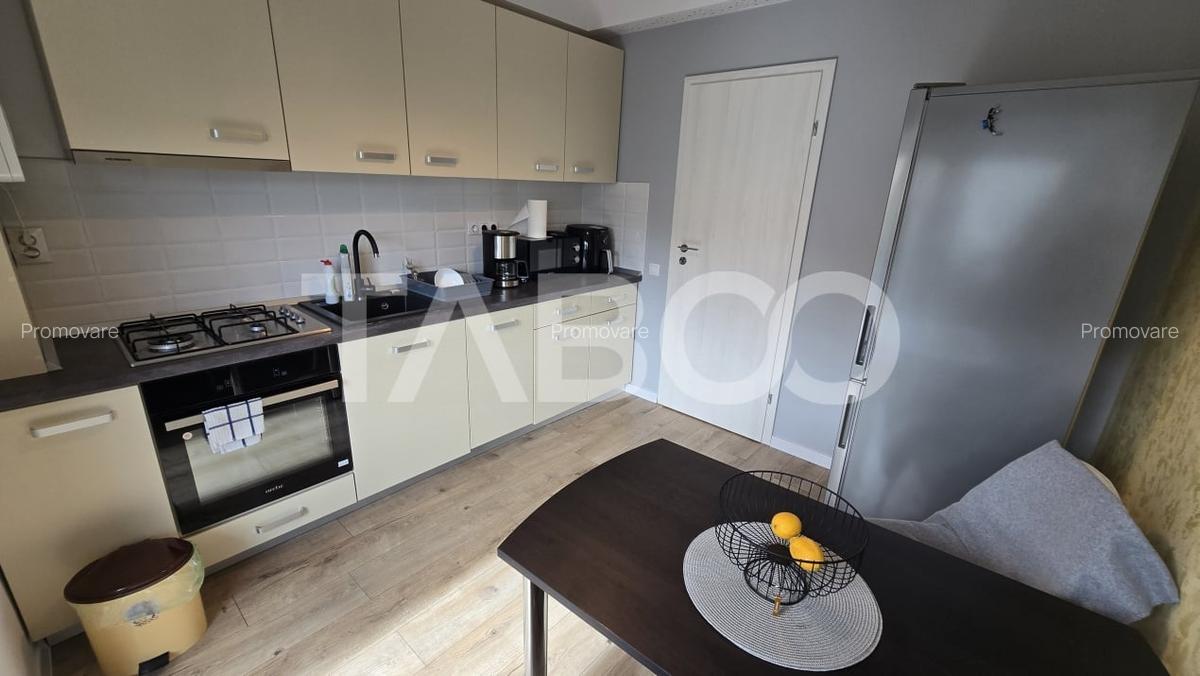 Apartament de vanzare 2 camere balcon parcare mobilat utilat Selimbar - 3