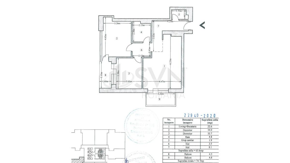 REA1024753 Apartament 3 Camere Titan cu Boxa si Parcare inclusa - 15