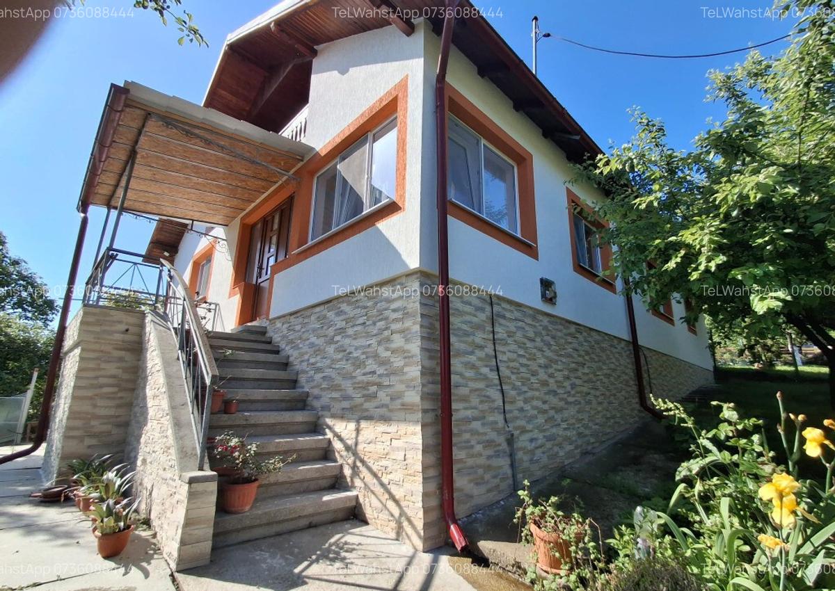 Casa 5 camere,122mp,beci,garaj,1200mp intravilan cu livada,Slanic, Pr. - 4