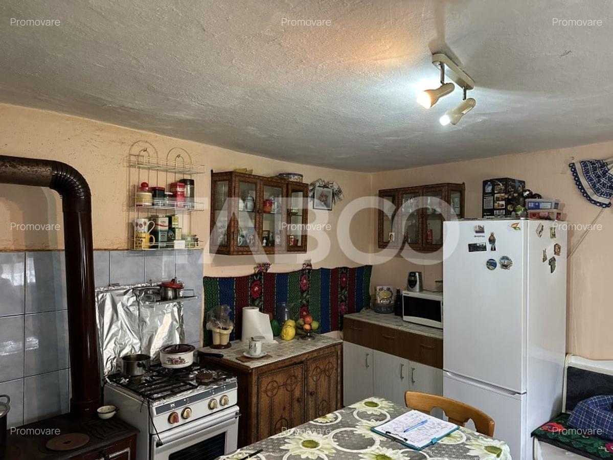 Casa cu gradina 3 camere anexe gospodaresti 5702 mp teren in Gura Vaii - 12