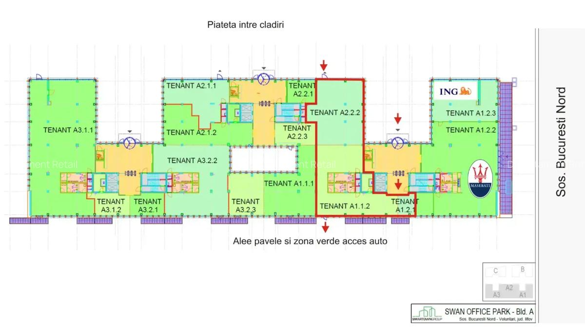 Spațiu comercial, 1354 mp în Pipera - 7