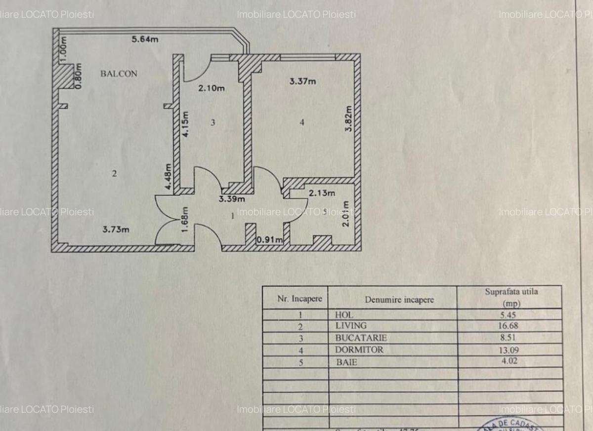Apartament 2 camere decomandat Bld Republicii parc Mihai Viteazu - 9