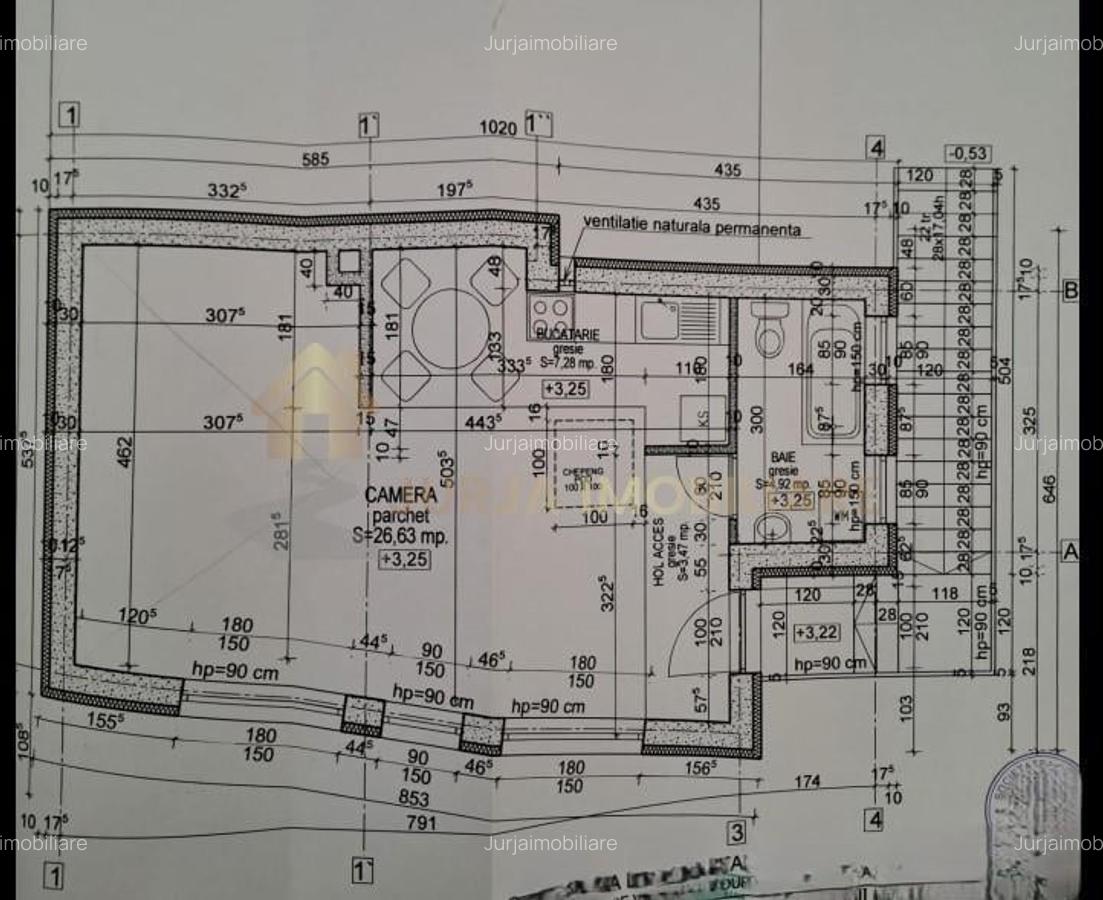 CASA 5 CAMERE 120 MP  ZONA UMF  CURTE 95 MP - 3
