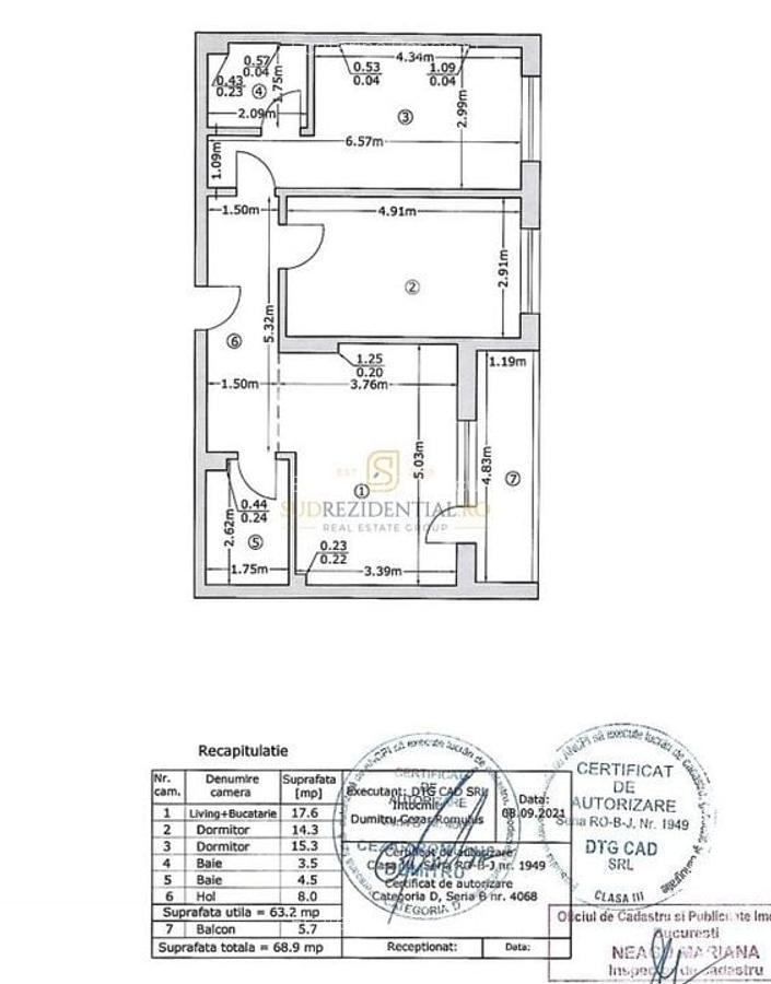 Apartament 3 camere premium –bloc boutique, 500 m de metrou Apărartori - 23