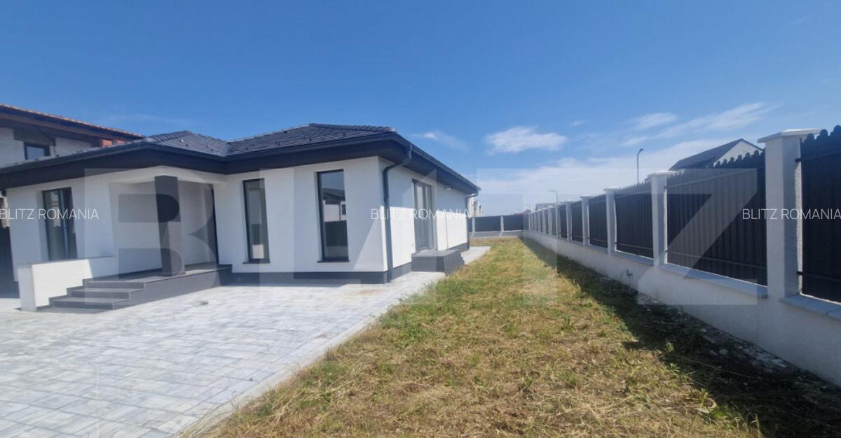 Casa noua Cristian-Rasnov , Parter , 2 bai 4 camere , teren - 3