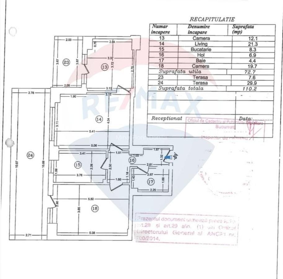 Apartament cu 3 camere de vanzare in zona Andronache - 9
