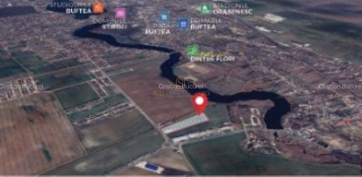 Teren 12350 mp, intravilan, amplasare de exceptie in Buftea, Ilfov - 2