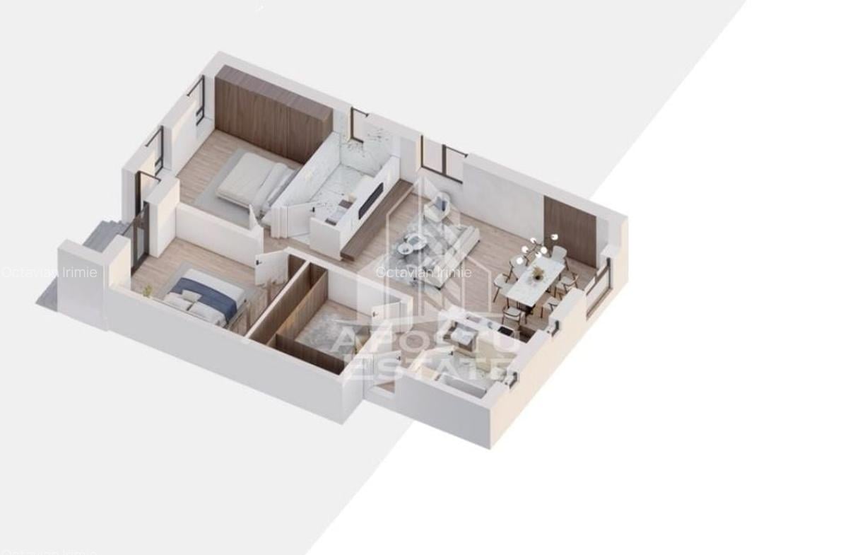 Bloc nou cu 8 apartamente, finalizare iulie 2026, zona Metro 2 - 9