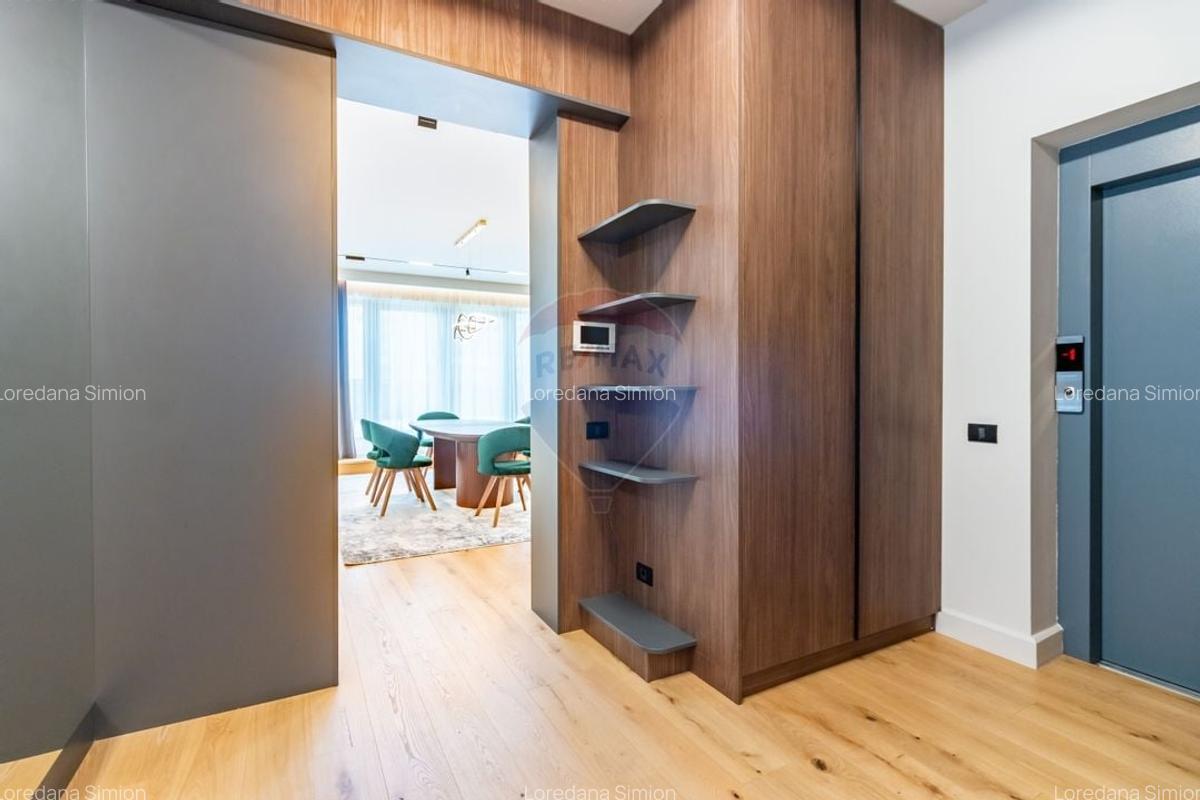 Penthouse  mobilat si utilat lux, de inchiriat Pipera - 12