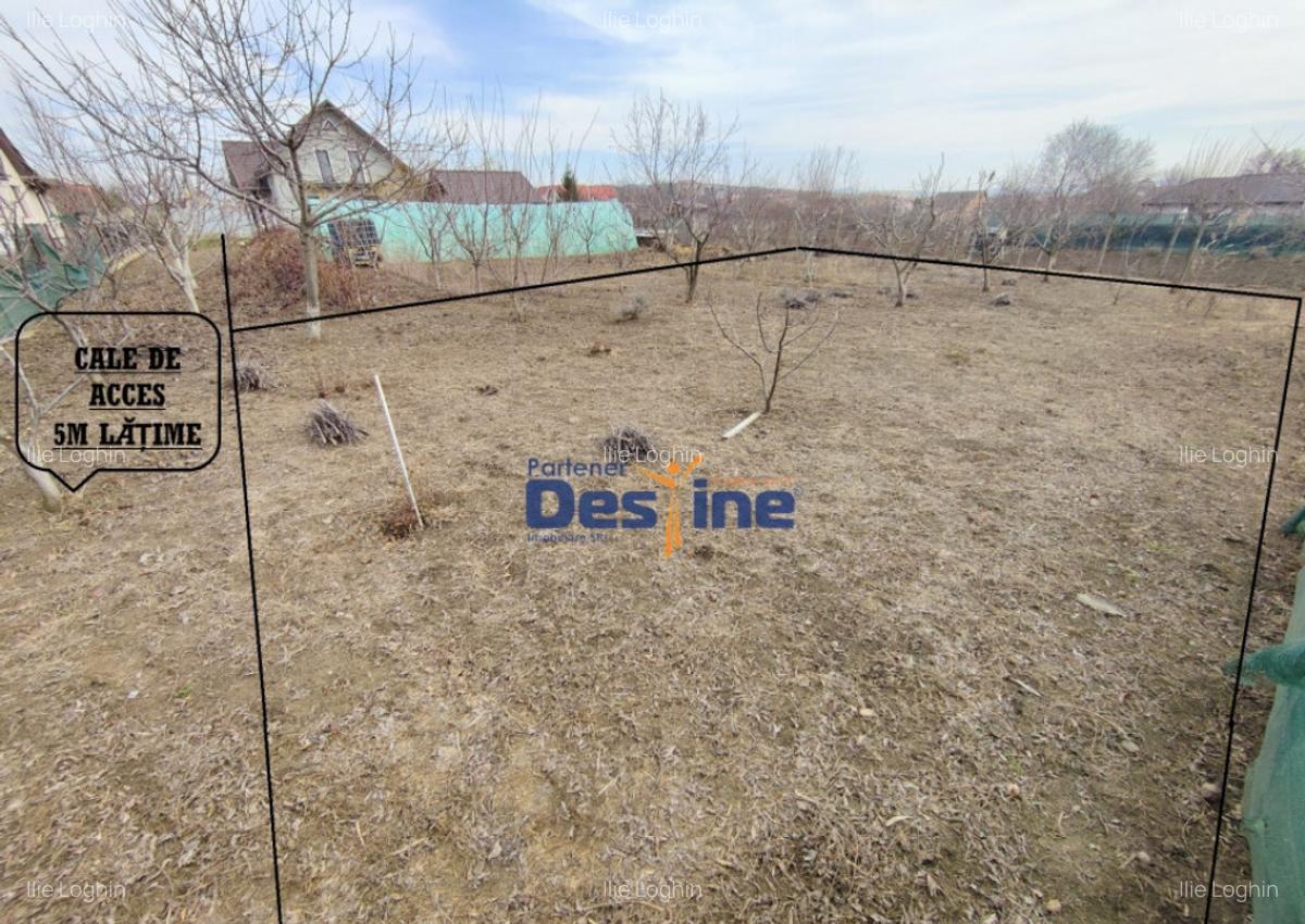 Teren in CENTRU MIROSLAVA 474 mp, deschidere 16mp, drum 5m - 2