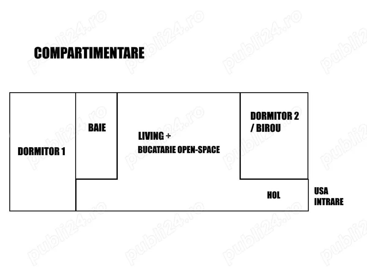 Proprietar, inchiriez apartament cu 3 camere langa Iulius-Town - 7