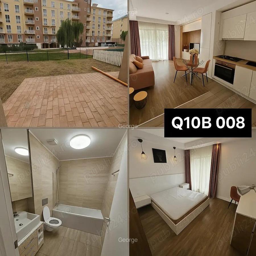 Studio 2 camere mobilat, utilat, parter cu piscina in Cosmopolis - 10