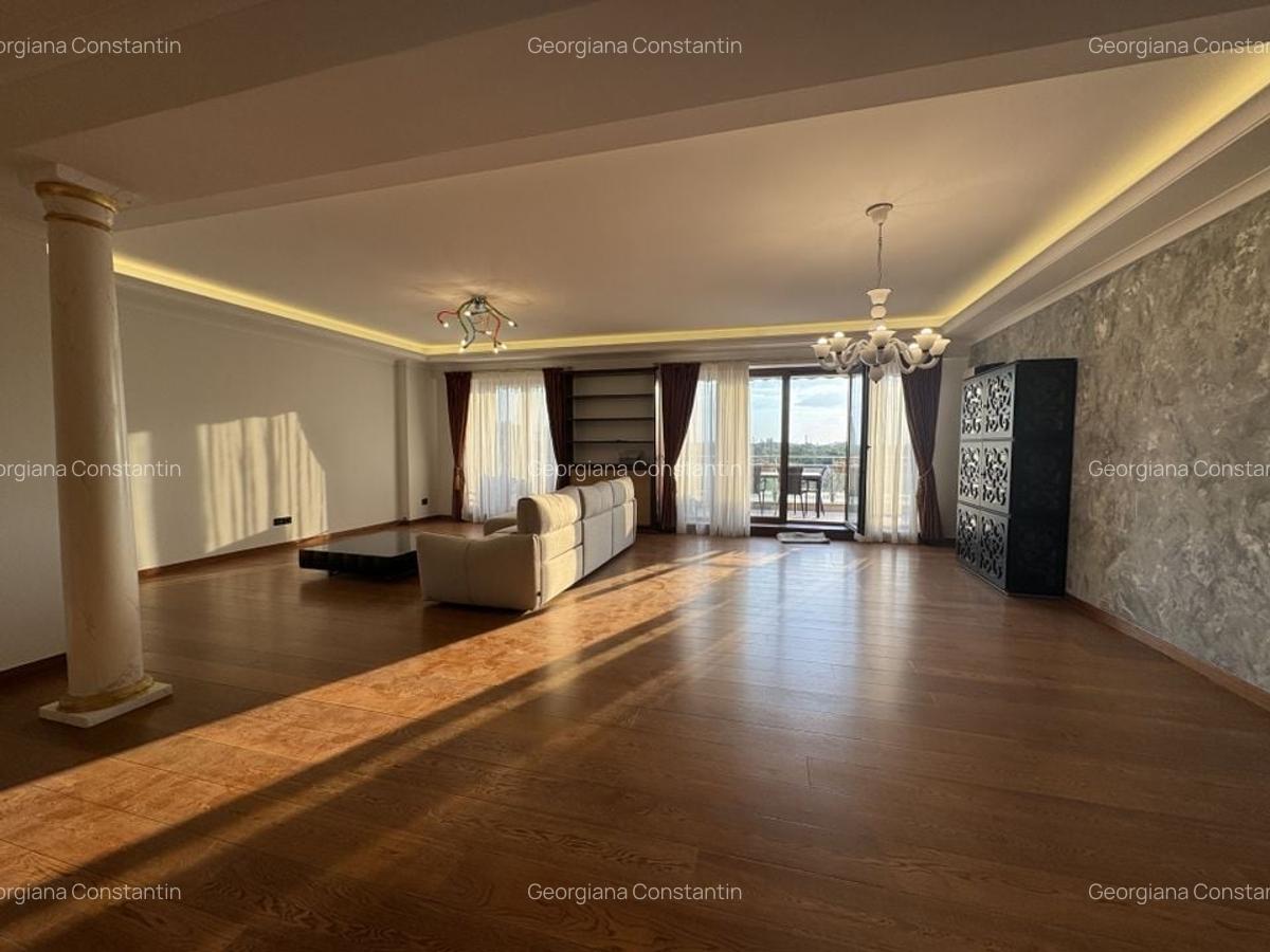Apartament de lux cu terasa  panoramica,  vedere libera parc Herastrau, 2 garaje - 6