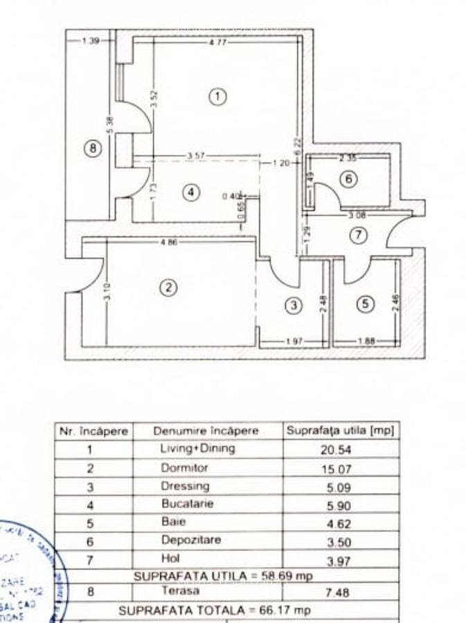 Baneasa Shopping City-59 mp utili, 39 mp curte privata, S-V, liniste, LIBER! - 19