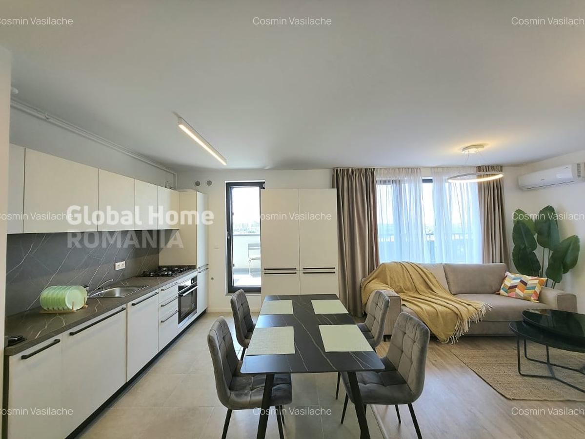 Open View 3 Rooms Penthouse + Terrace 16SQM | H Pipera Lake - Porsche Nord - 5