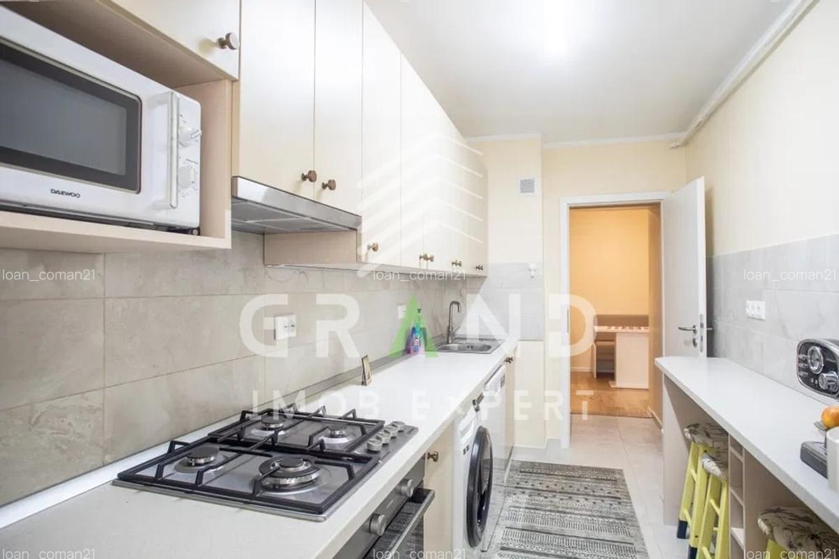 Apartament spatios de inchiriat- 3 camere, doua balcoane, mobilat,dotari moderne - 4