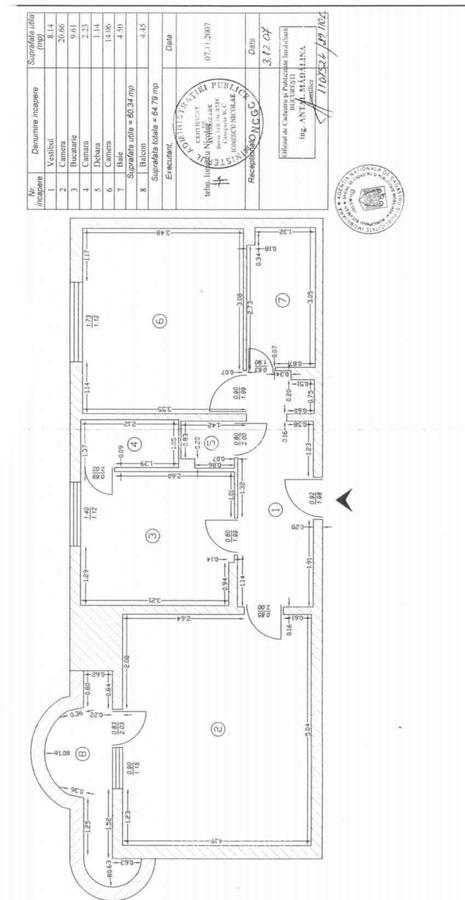 Apartament 2 camere zona Sebastian 13 Septembrie-Liberty Mall pe strada Nasaud - 9