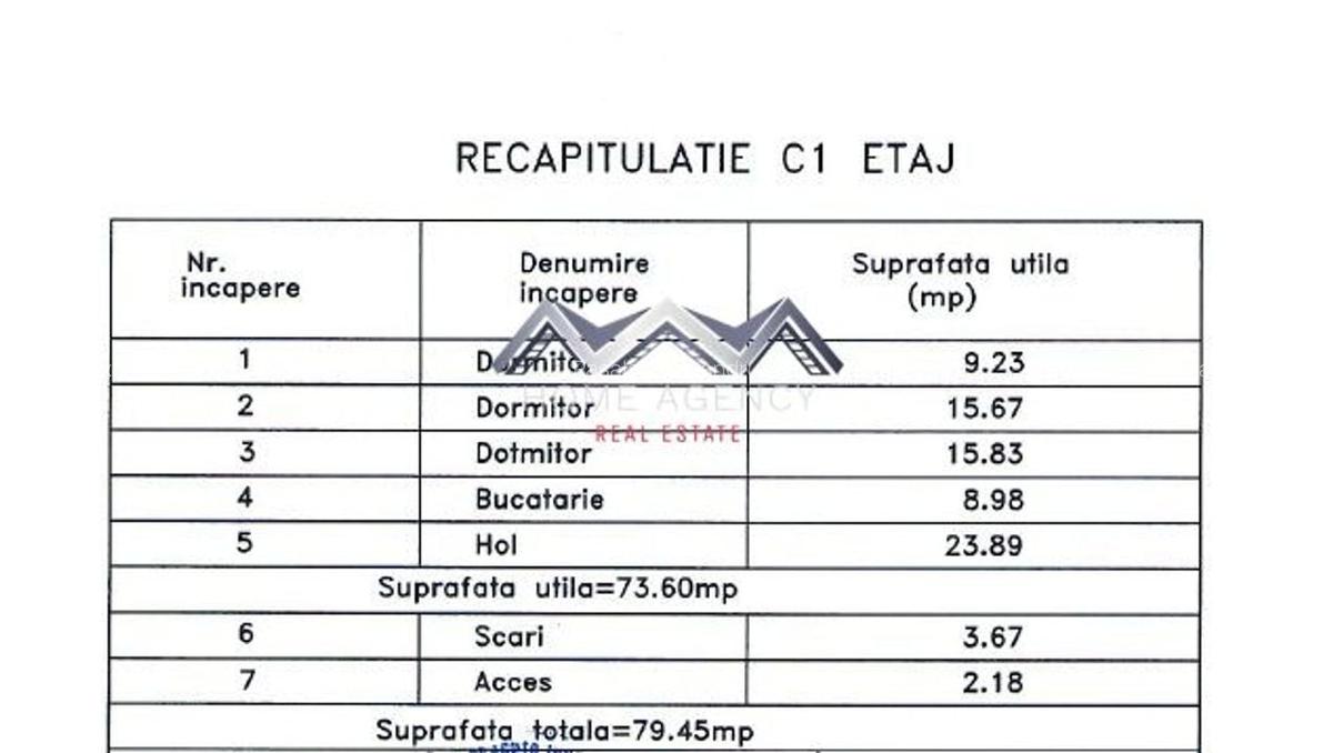 Casă modernă P+1 Tunari | 5 camere | 150 mp utili - 15
