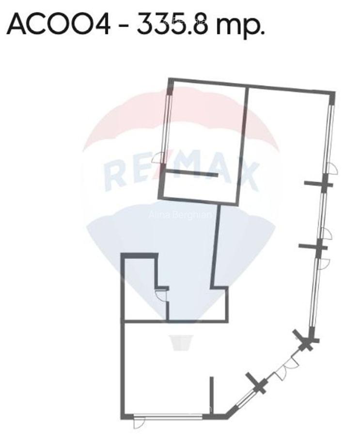 Spatiu comercial / birouri de vanzare  (335.8mp)- zona centrala - 2