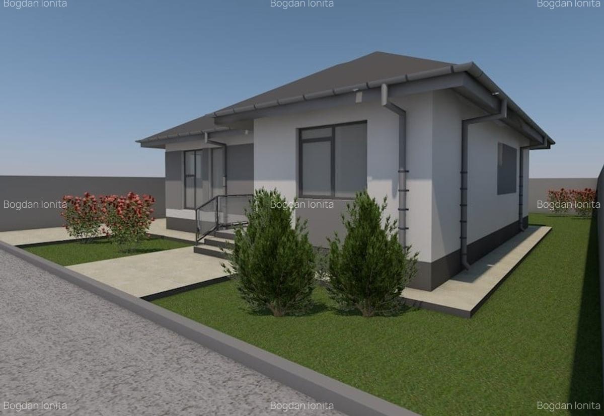 Casa ieftina - 3 Camere- Terasa - 2 Bai - Curte 351mp - Comuna Berceni! - 10