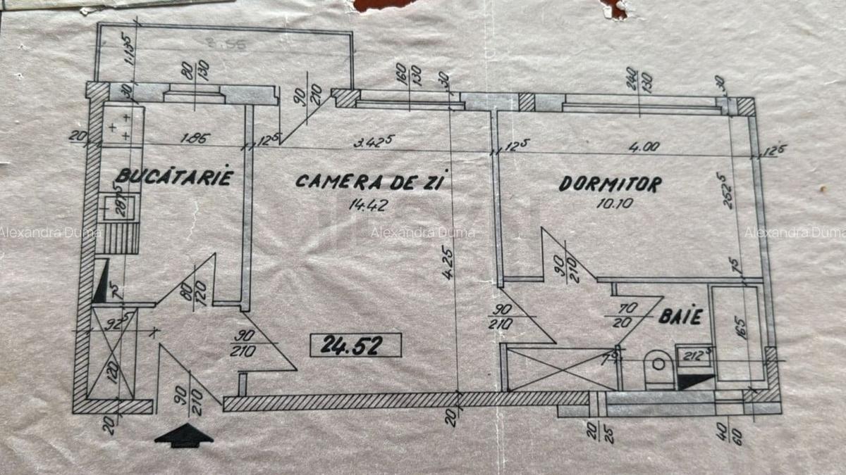 Apartament cu 2 camere semidecomandat în Dorobanți - 9