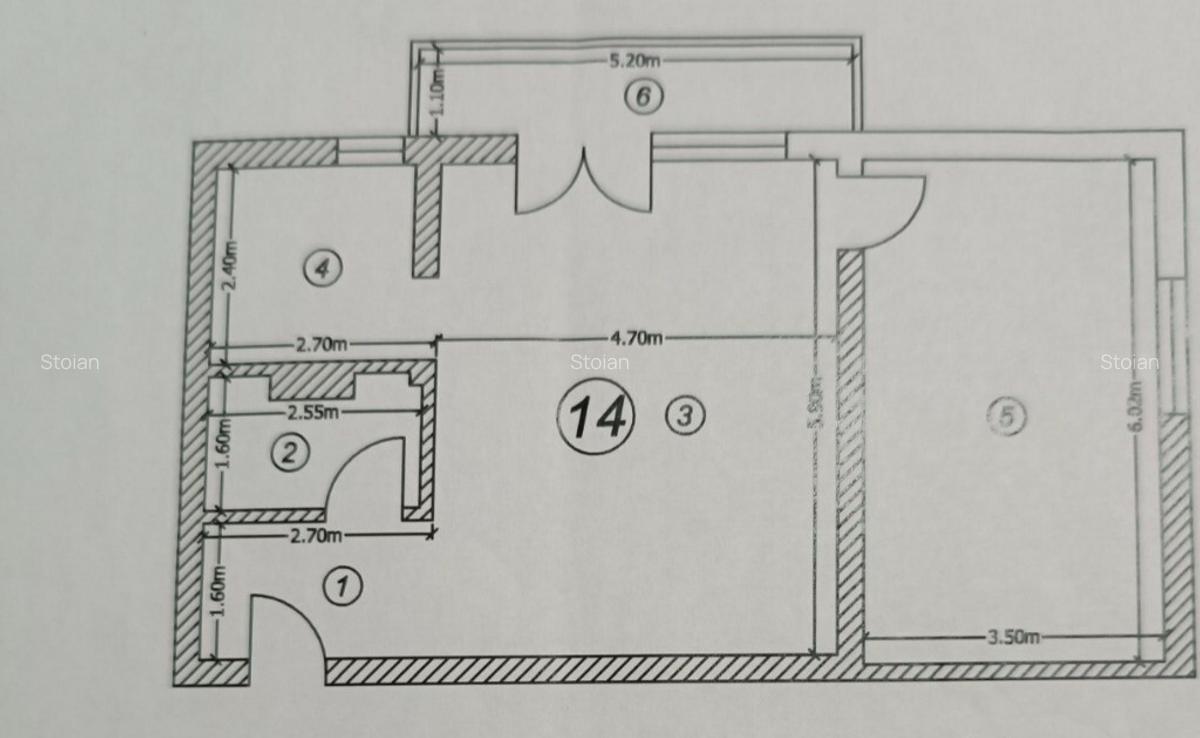 Apartament 2 camere 70 mp2 - 1