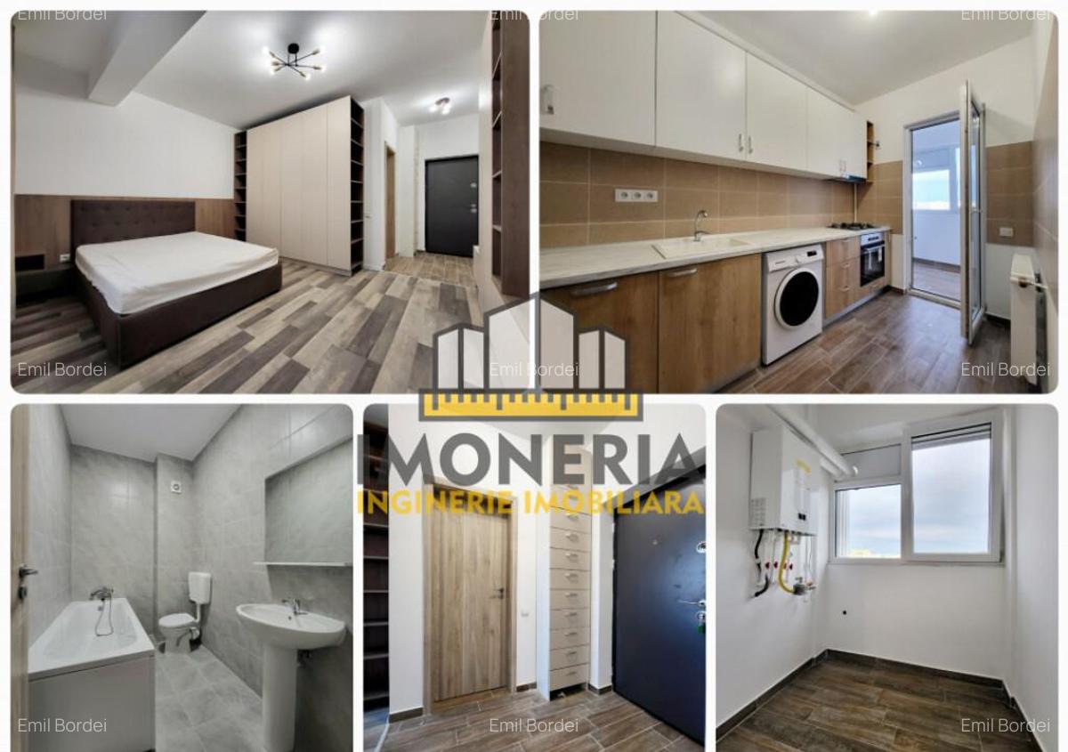 Garsoniera-0% comision-predare 1 oct-100m metrou M.Bravu- pe - 2
