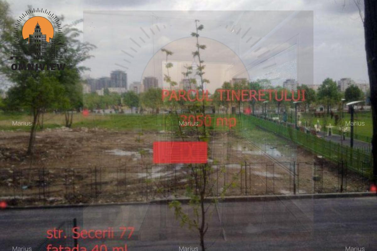 Teren 3.050 mp de vânzare în Parcul Tineretului – locație deosebită - 3