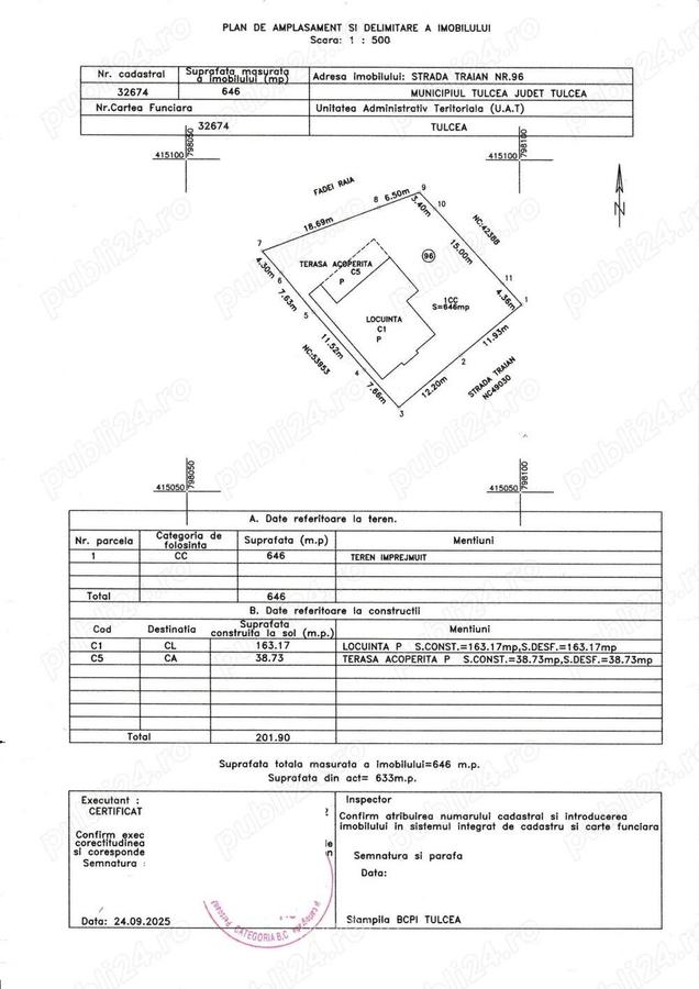 CASA CETRU 4-5 camere de INCHIRIAT | Complet mobilata | Cazare MUNCITORI Factura cu TVA - 1