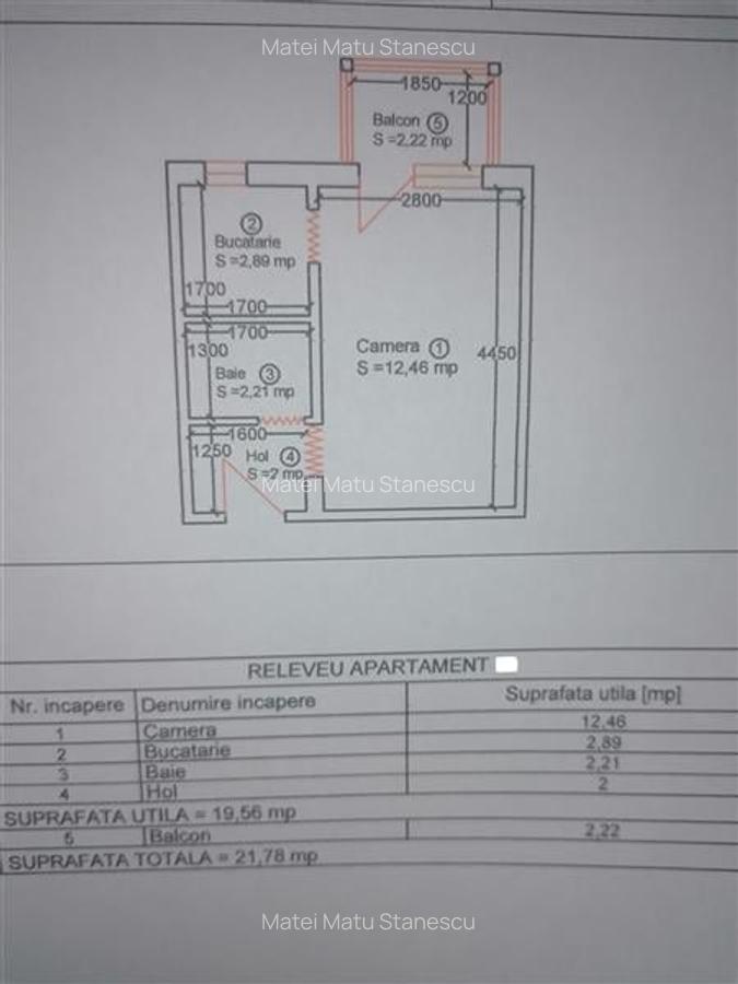 Garsoniera Renovata cu Centrala Proprie - 7
