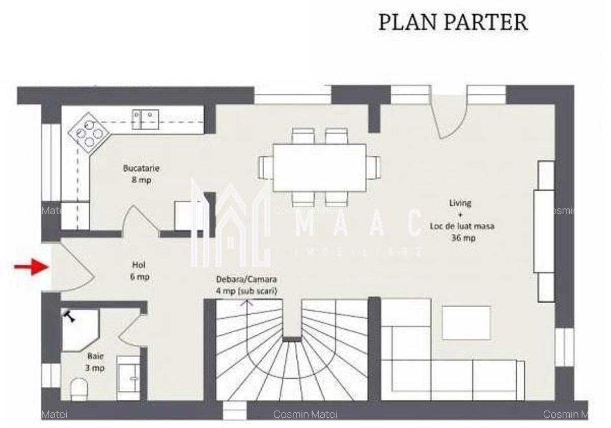 Casa Individuala | 4 Camere | 157 MpU | Curte Libera de 170 Mp | Arhitectilor - 18