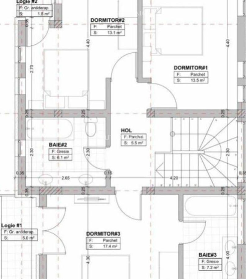 Case cuplate , P + E, 4 camere, 120 mp, 250 teren, complex d - 3