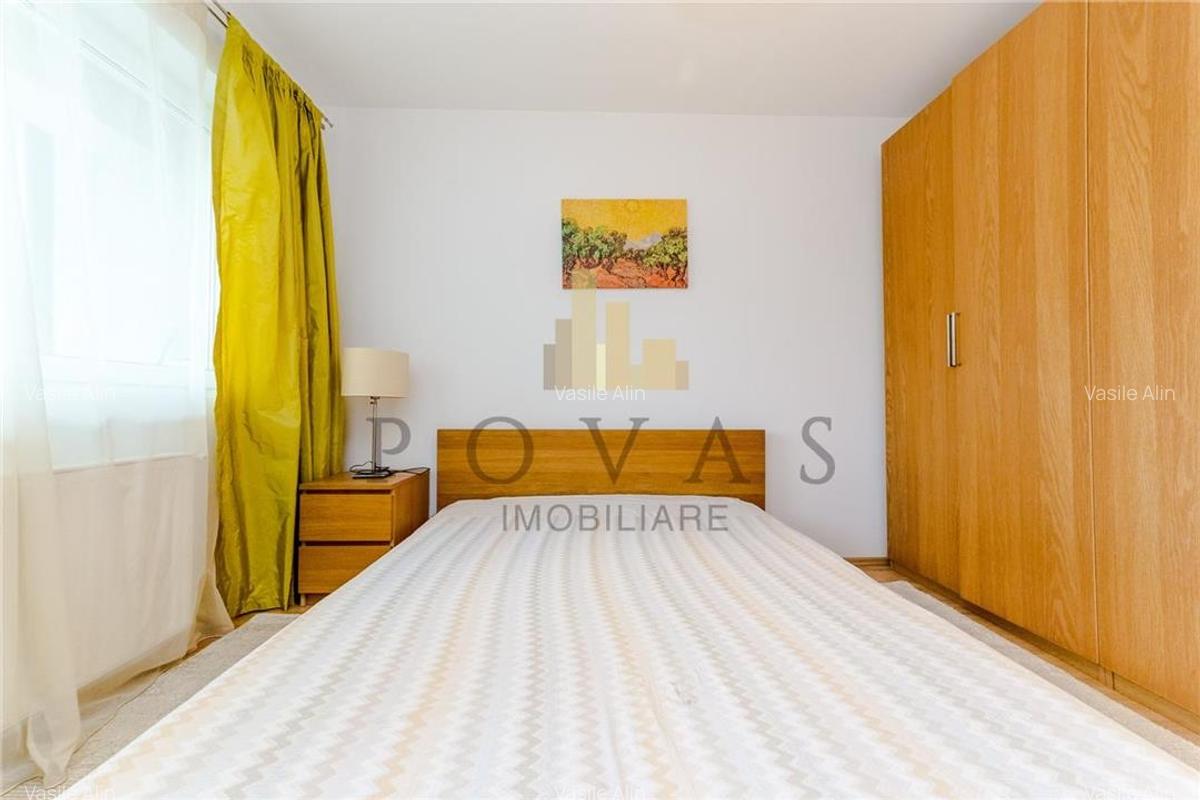 Apartament cu 3 camere semidecomandat, mobilat în Băneasa - 11