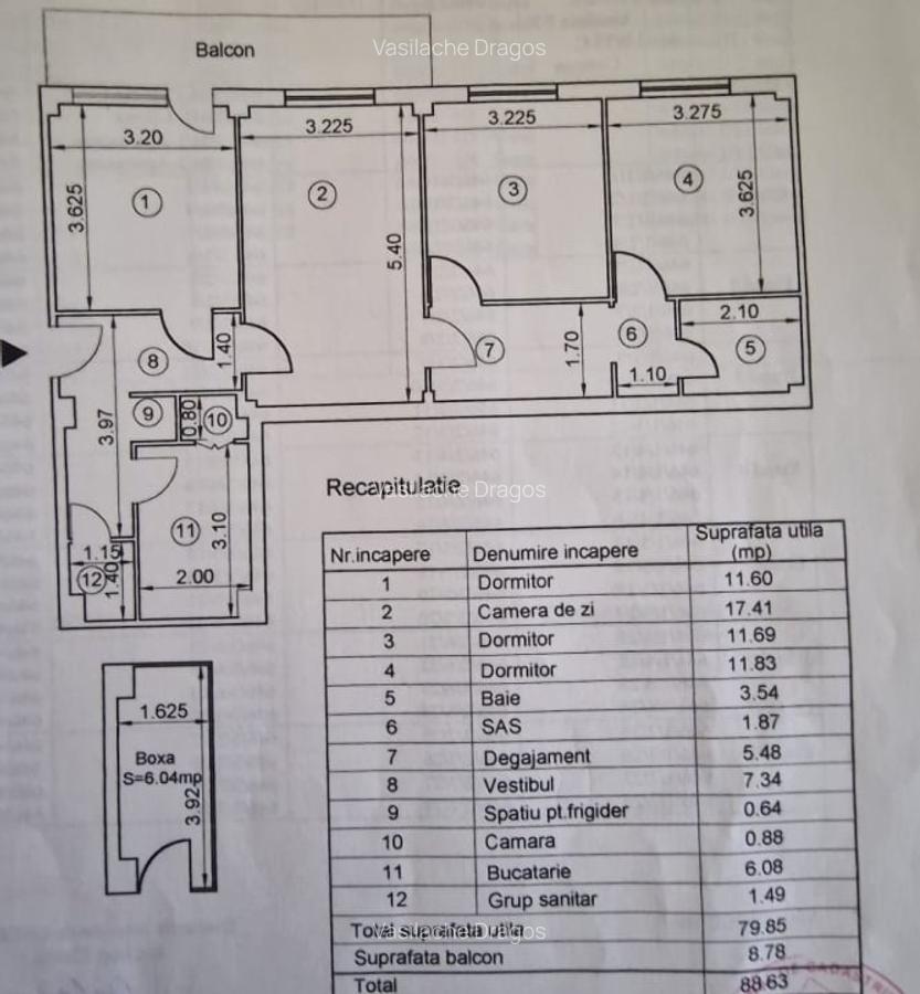 Apartament 4 camere-Centru Civic- etaj intermediar-Oferta Rara - 15