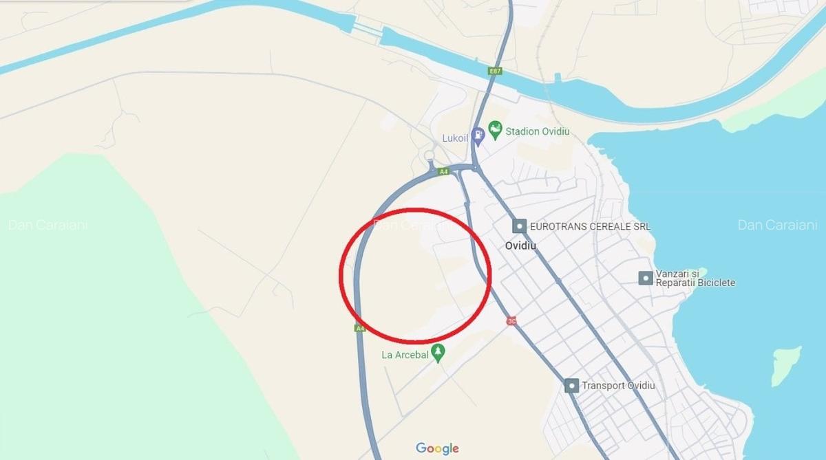 Teren Construcții intravilan de 28500 mp, în Ovidiu - 2