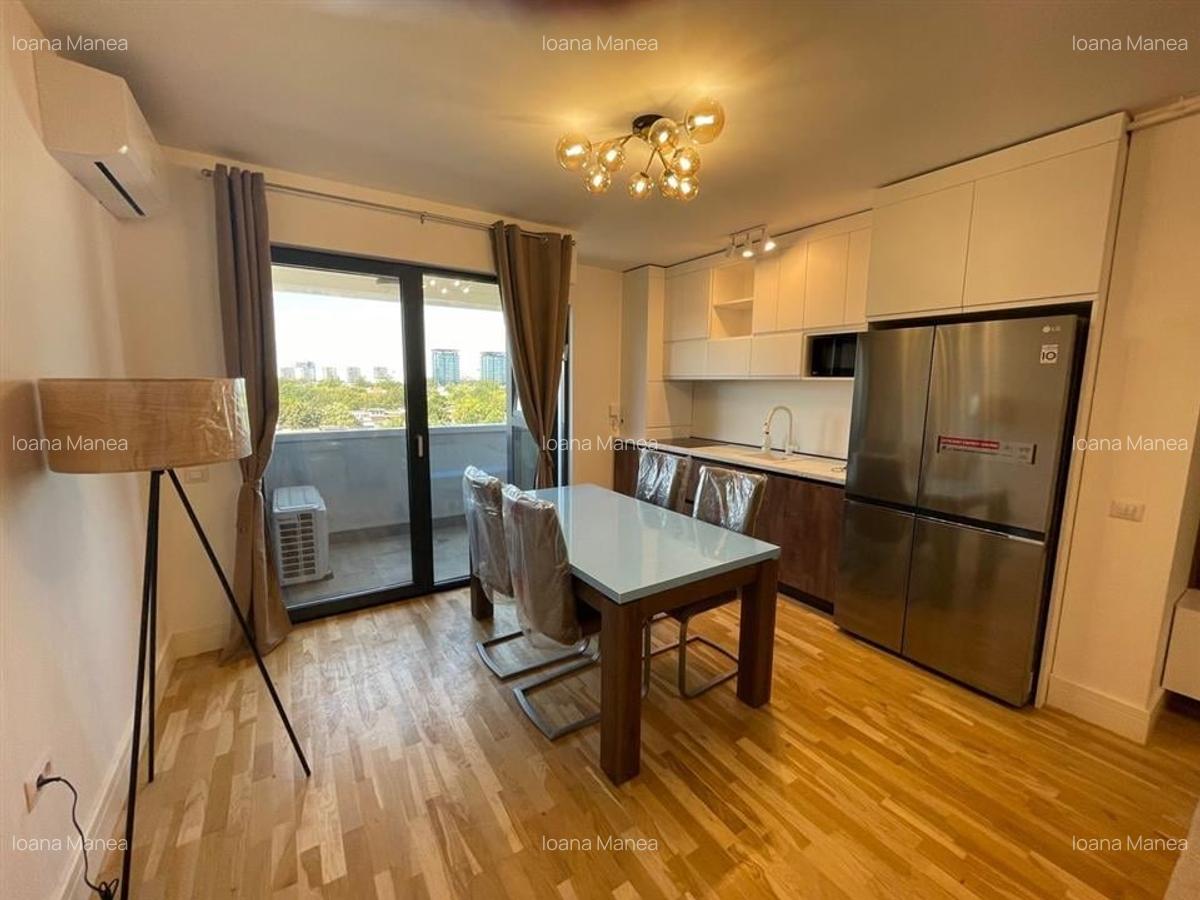 Vanzare apartament lux 2 camere | Barbu Vacarescu | 60mp utili | etaj 7 | mobila - 7